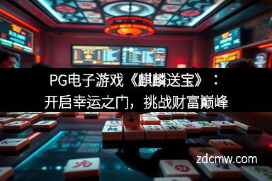 PG电子游戏《麒麟送宝》：开启幸运之门，挑战财富巅峰
